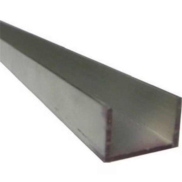 Boltmaster 11384 0.75 x 48 in. Aluminium Trim Channel, Steelworks, Mfr#: 607663